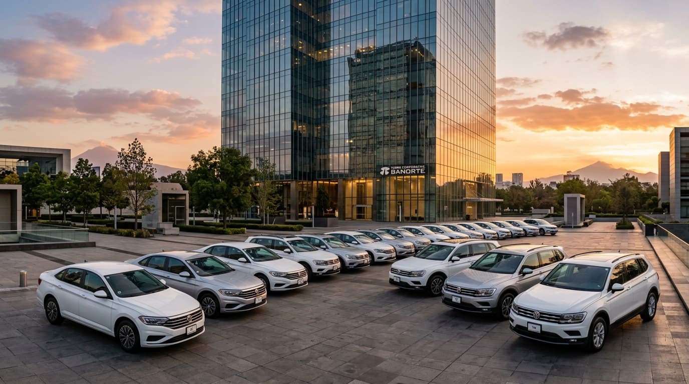 Flotilla Volkswagen empresarial en México