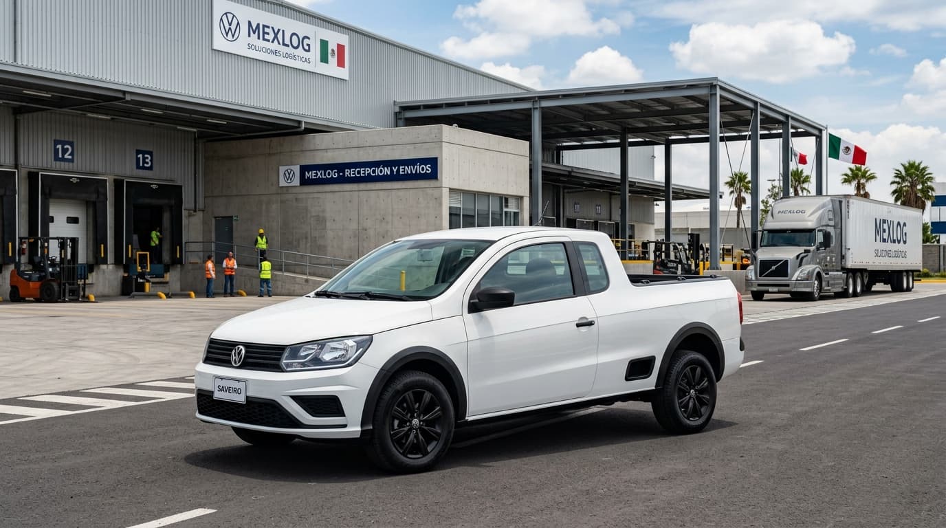 Pickup Volkswagen Saveiro para arrendamiento puro empresarial en México
