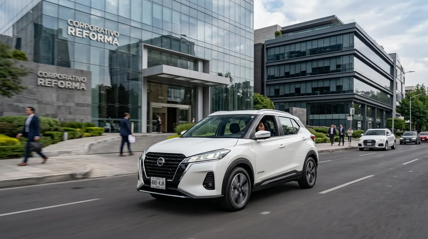 Nissan Kicks para arrendamiento empresarial