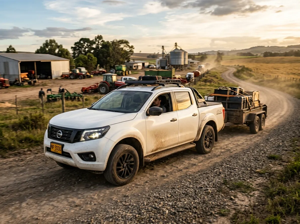 Nissan NP300 diésel para arrendamiento puro en México, pickup de trabajo con mayor torque y capacidad de arrastre para operaciones intensivas.