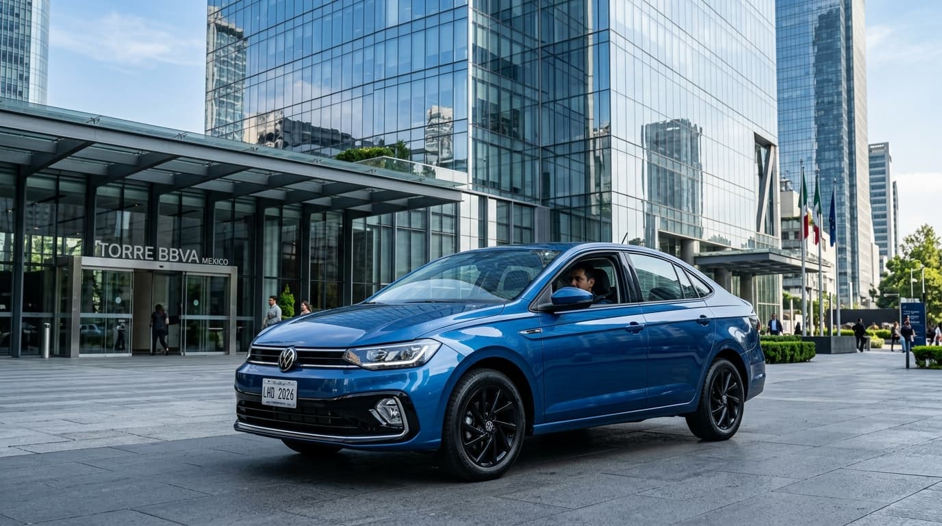 Volkswagen Virtus para arrendamiento empresarial en México