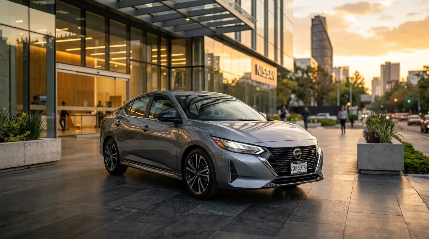Nissan Sentra 2026 en arrendamiento puro para empresas en México