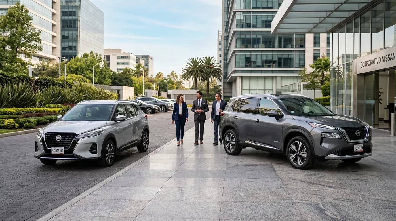 SUVs Toyota para arrendamiento empresarial en México.