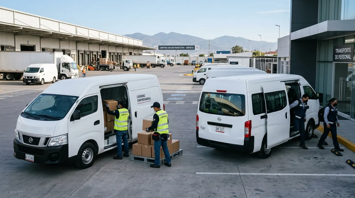 Vans Toyota Hiace y Avanza en arrendamiento puro.