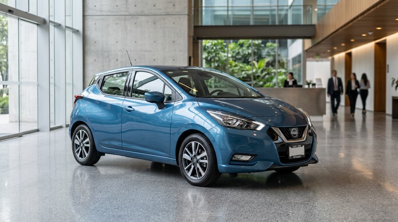 Nissan March en arrendamiento para empresa