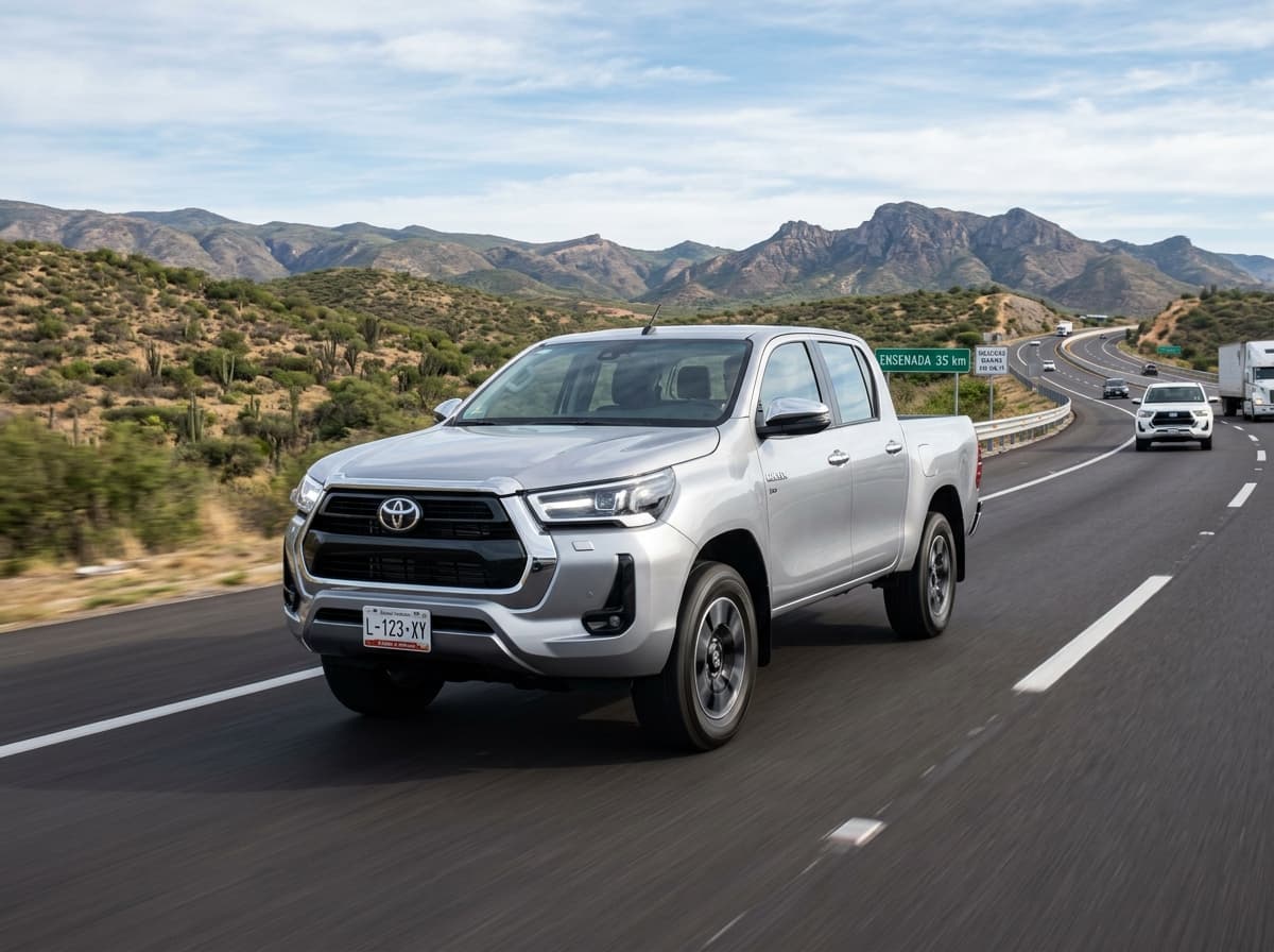 Toyota Hilux en arrendamiento puro para trabajo pesado